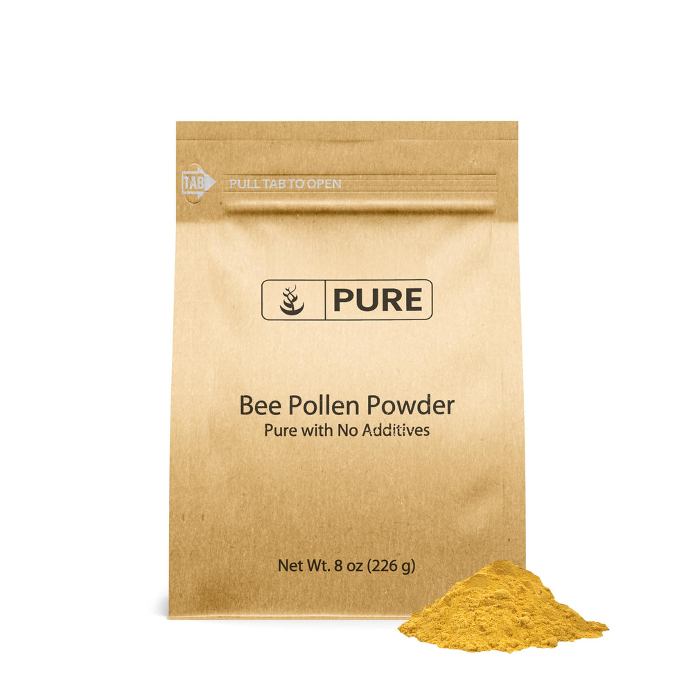 Pure Original Ingredients Bee Pollen 8 oz packaging
