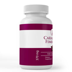 Bottle side view showing 100 capsules and no additives