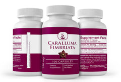 Lab verified quality seal on Pure Original Caralluma Fimbriata packaging