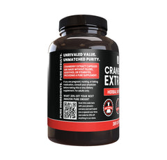 Single-ingredient cranberry extract capsules