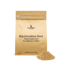 Pure Original Ingredients Marshmallow Root Extract powder bottle, 4 oz