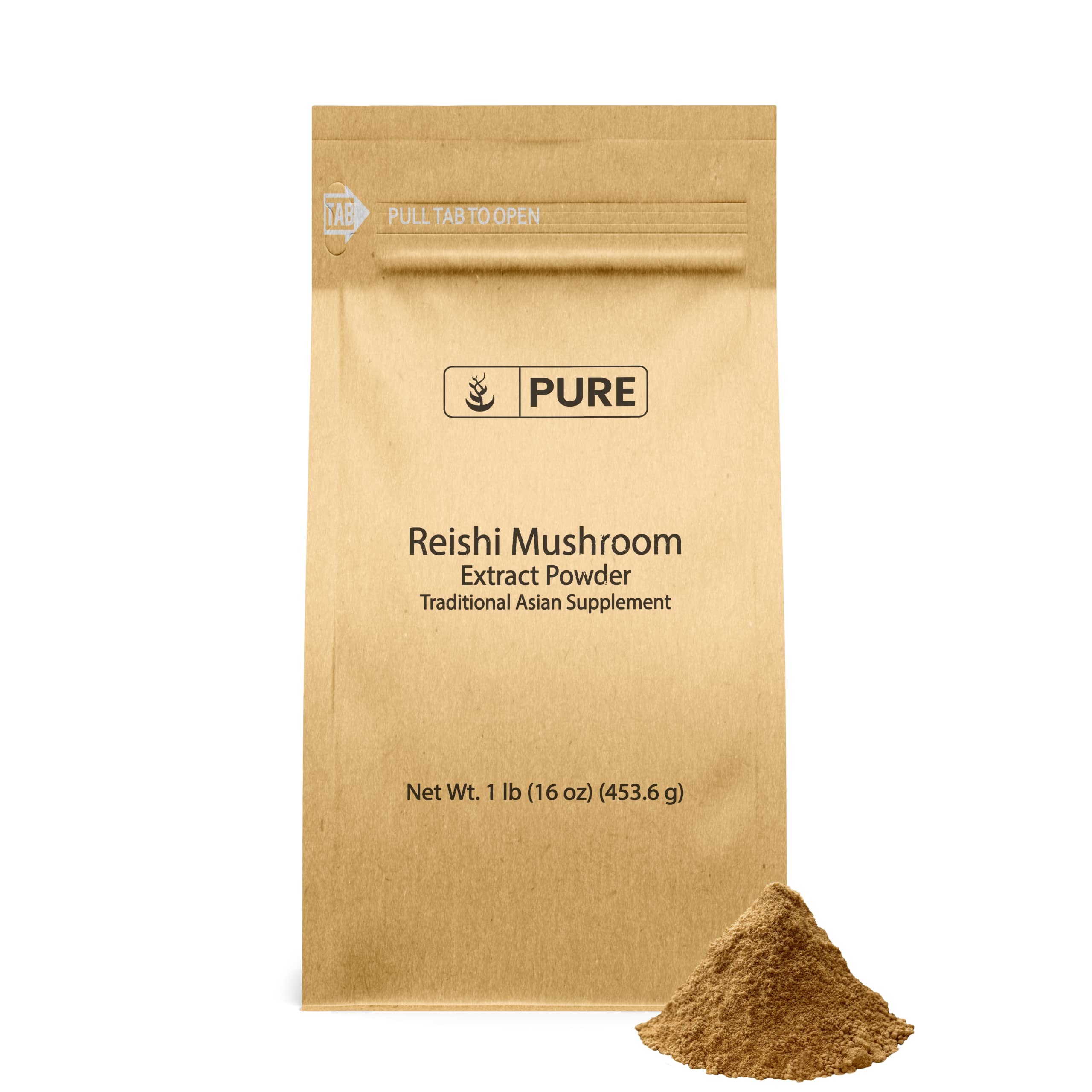 Pure Original Ingredients Reishi Mushroom Powder 1lb