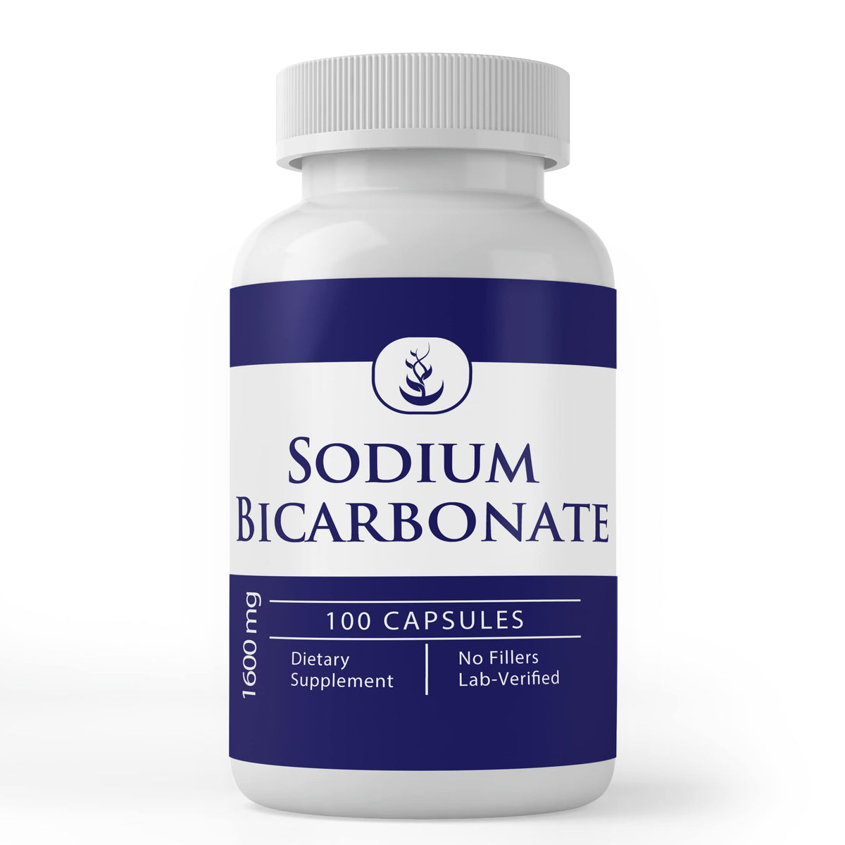 Bottle of Pure Original Ingredients Sodium Bicarbonate capsules (100 capsules)