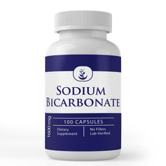 Bottle of Pure Original Ingredients Sodium Bicarbonate capsules (100 capsules)