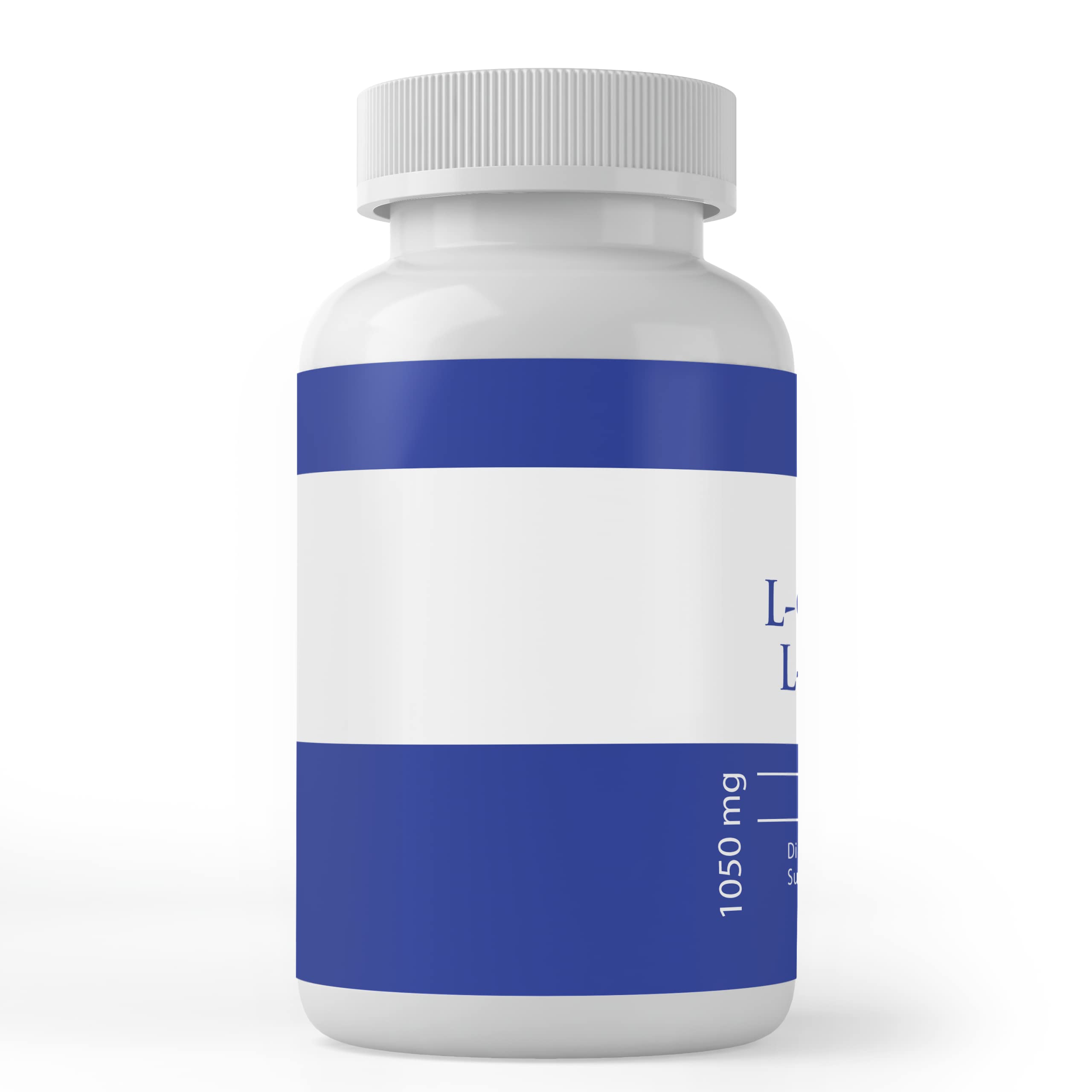 L-Carnitine L-Tartrate capsules close-up showing single-ingredient formula