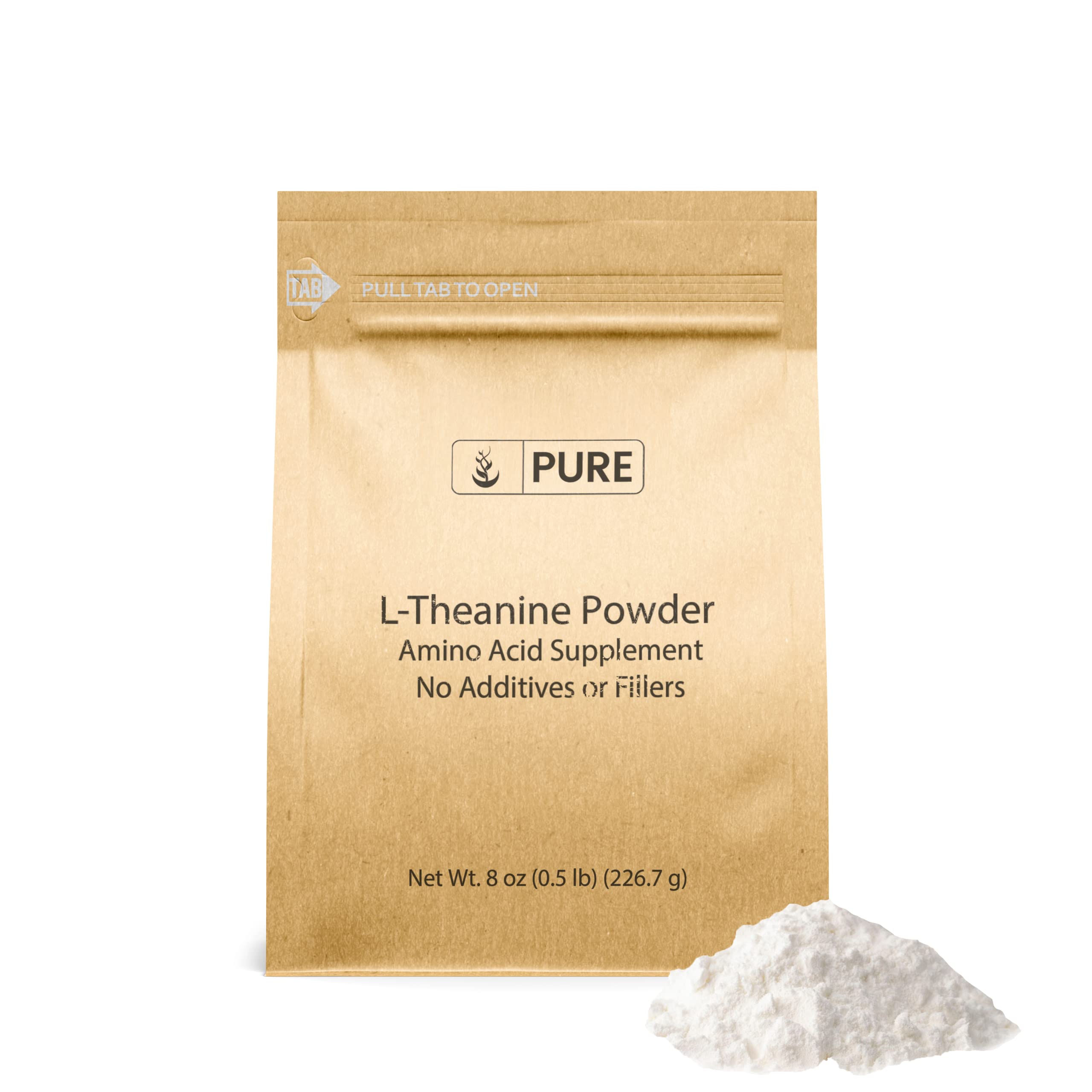 8 oz bottle of Pure Original L-Theanine powder