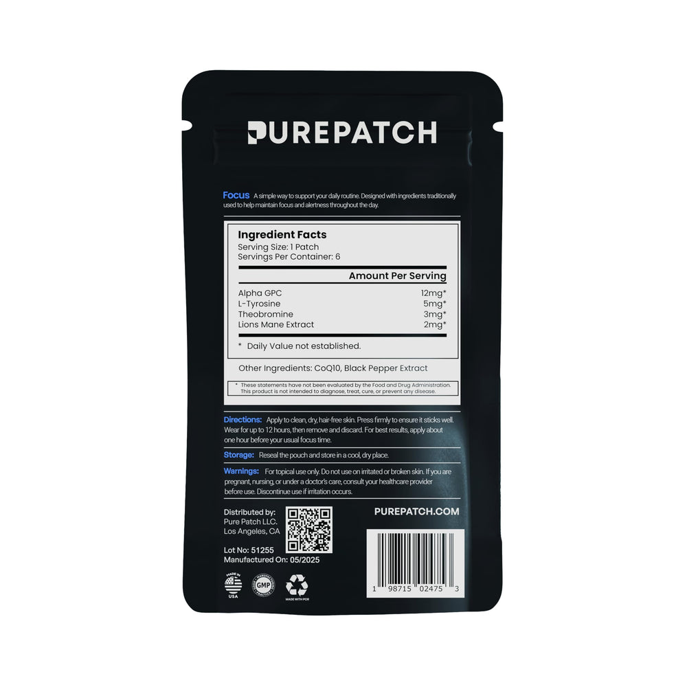 Pure Patch Focus demonstrates water resistance for active days.