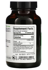 Pure Planet Cracked Cell Chlorella Organic bottle - label detail