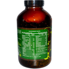 Pure Planet Spirulina 500 mg bottle and capsules