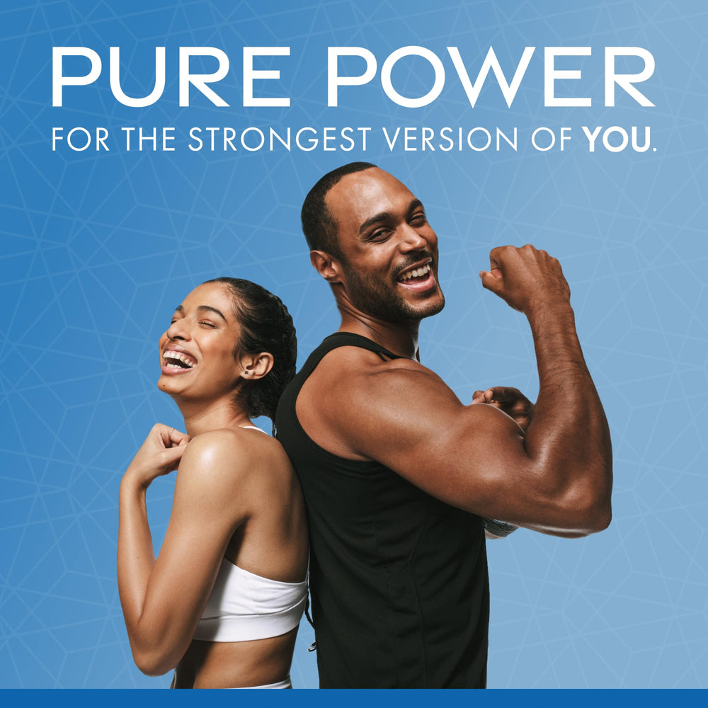 Detail of the Dr. Mercola Pure Power L-Glutamine label
