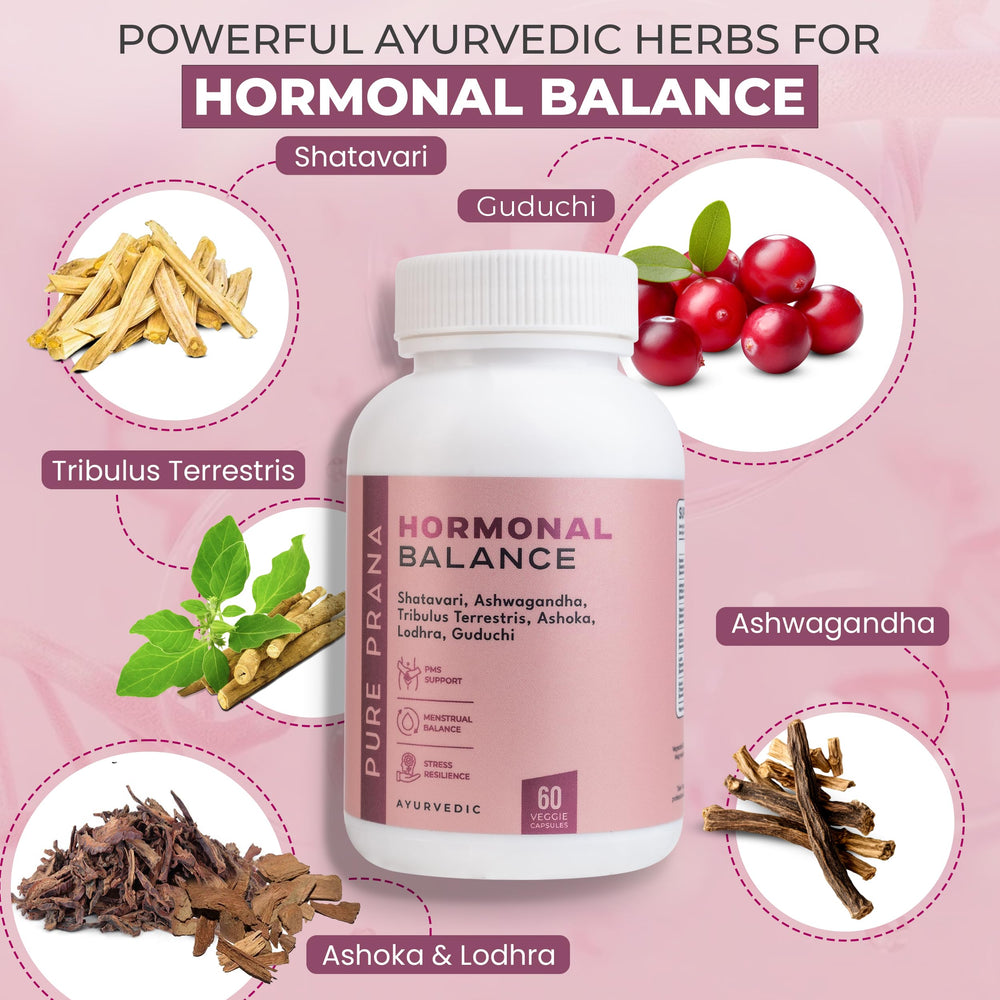 Shatavari and Ashwagandha herbs used in the formula