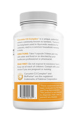 Pure Prescriptions Turmeric Curcumin capsules - vegan, 1500 mg potency