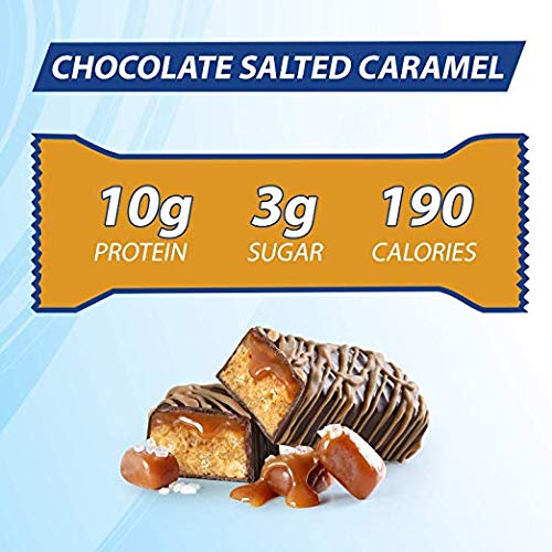 Nutrition facts for Pure Protein Bars Chocolate Salted Caramel