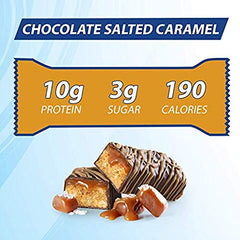 Nutrition facts for Pure Protein Bars Chocolate Salted Caramel