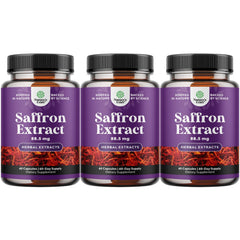 Pure saffron extract capsules