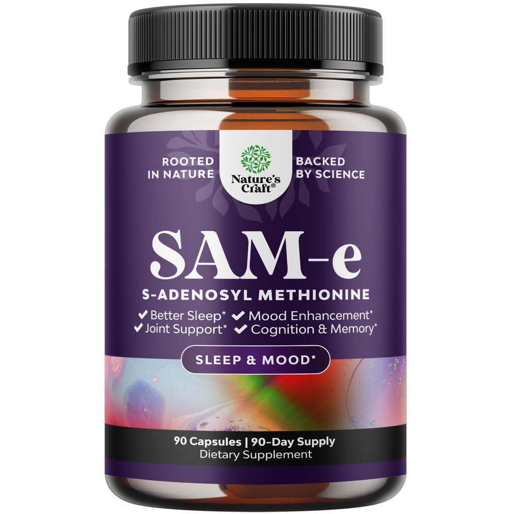 Front view of Pure SAM-e 150mg bottle