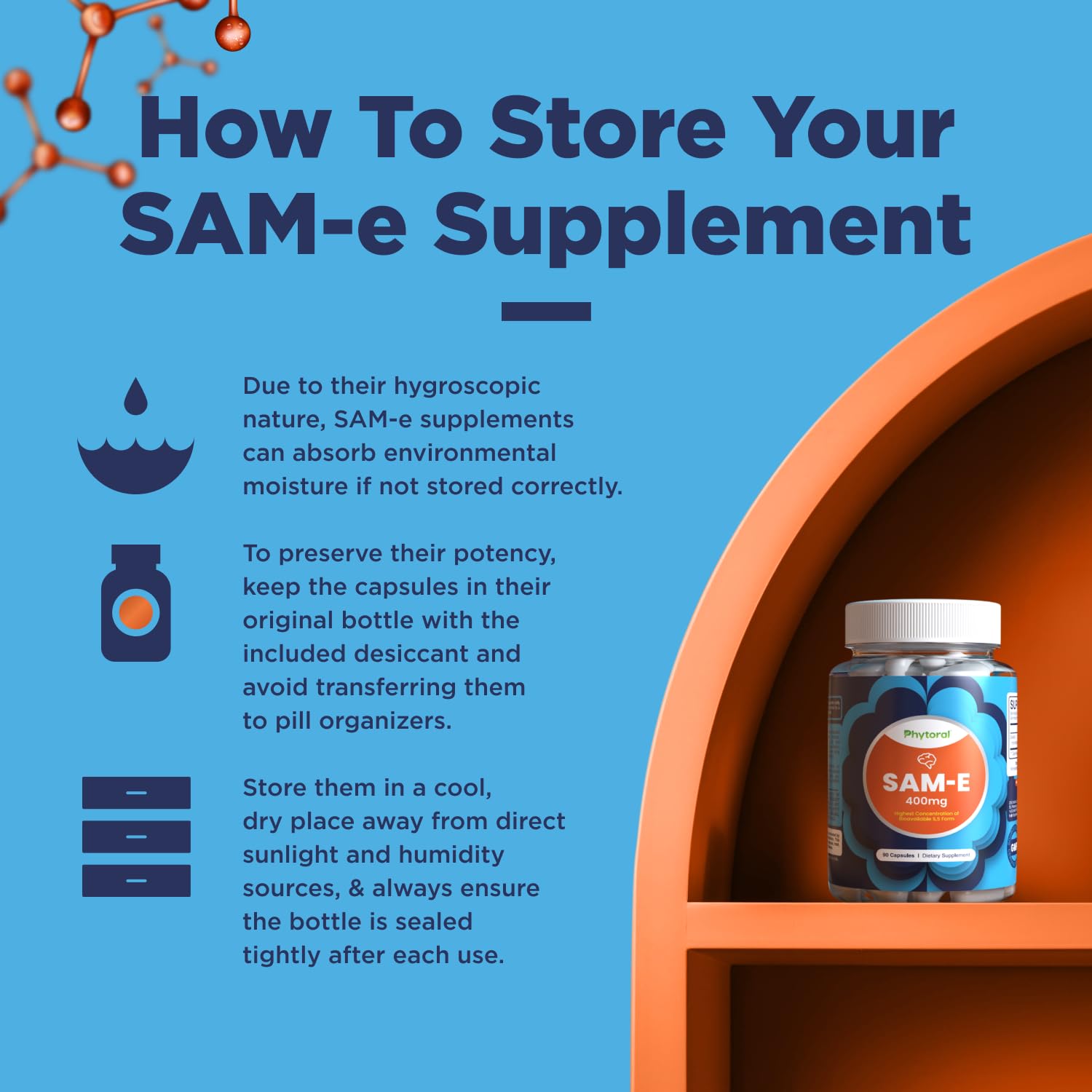 SAM-E 400mg per serving on label