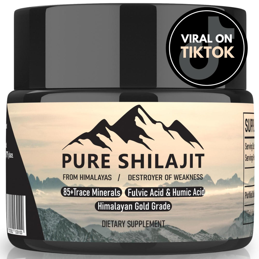 Pure Shilajit Himalayan Resin 30g jar