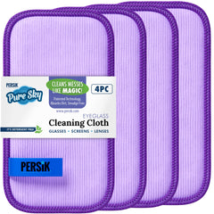 Close-up of Pure-Sky microfiber cleaning cloth texture