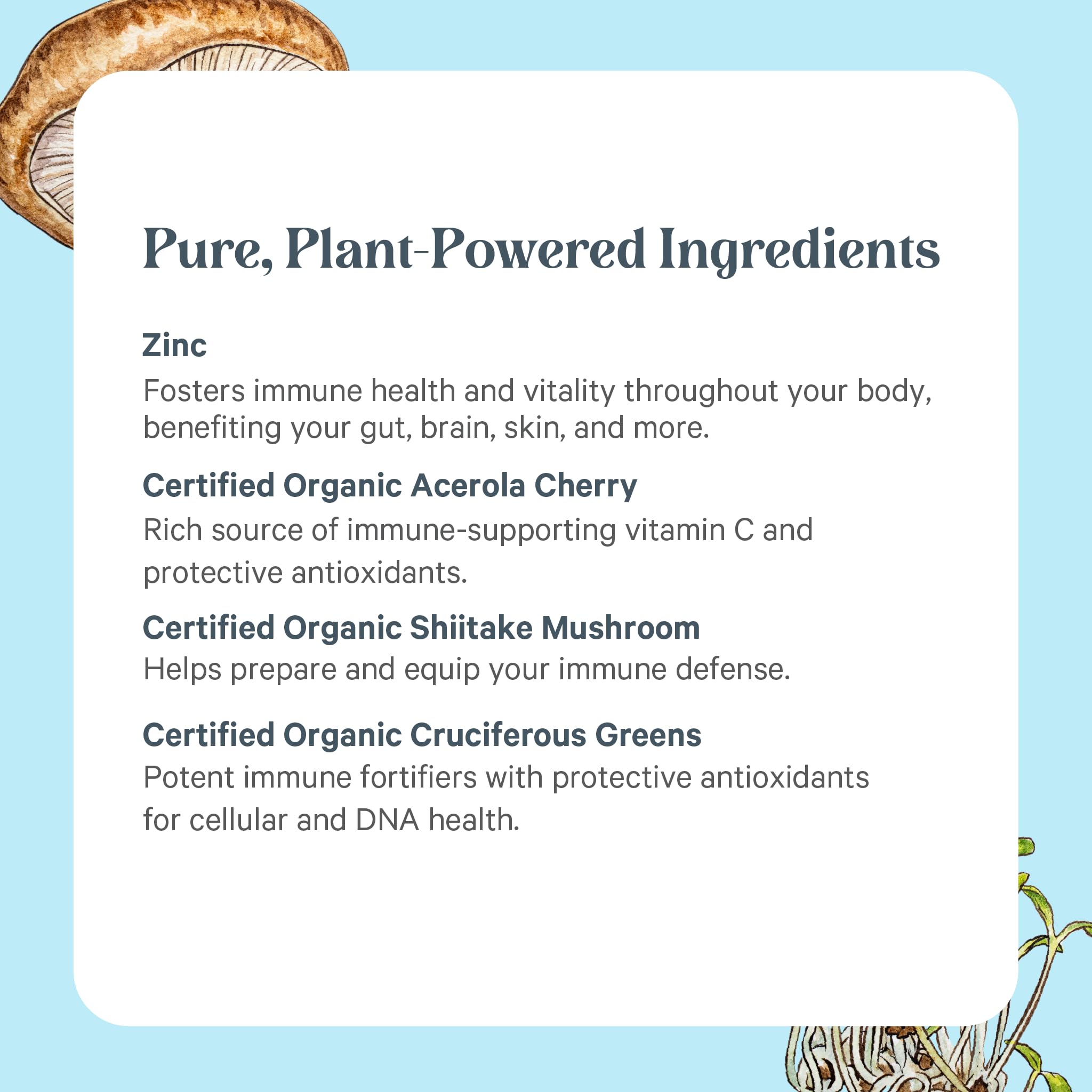 Product packaging and 60 capsules