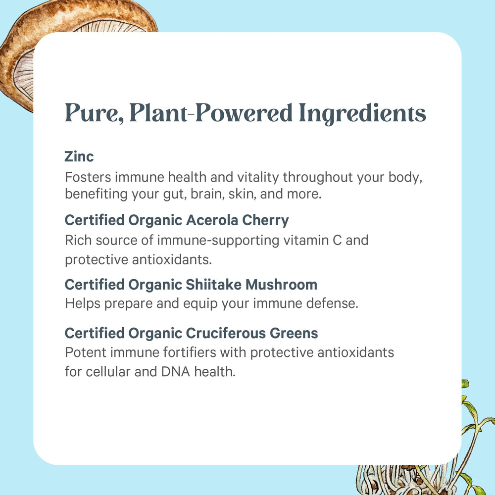 Product packaging and 60 capsules