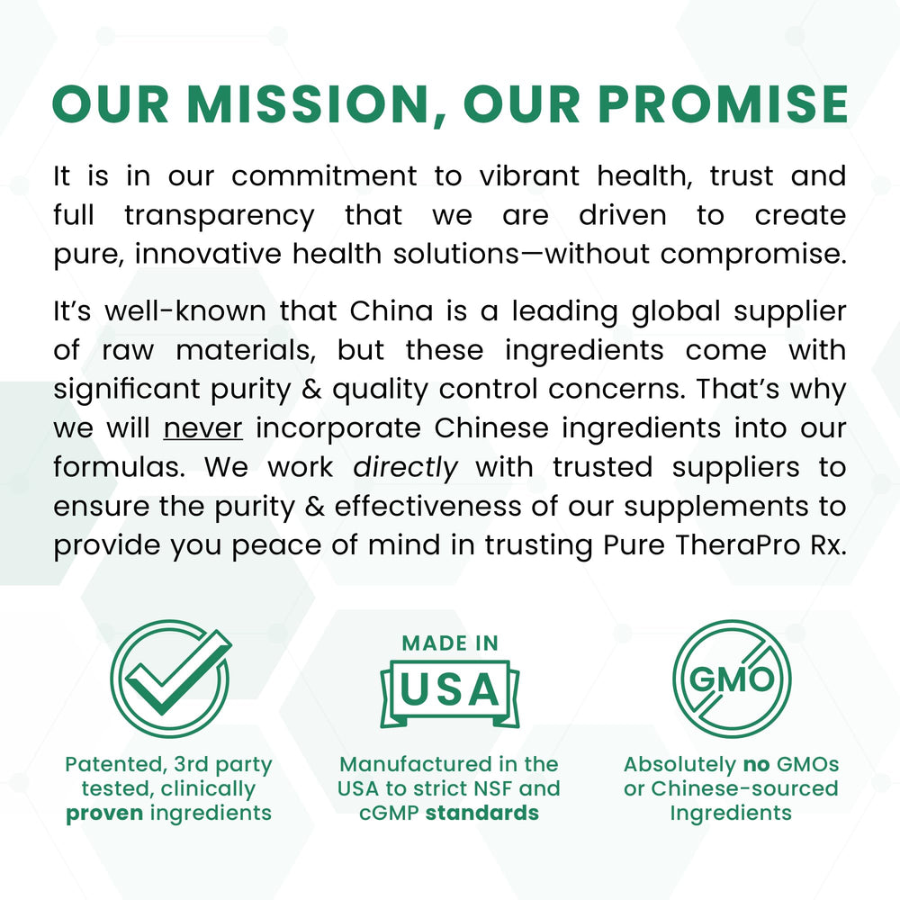 Allergen-free claim icons and ingredients list