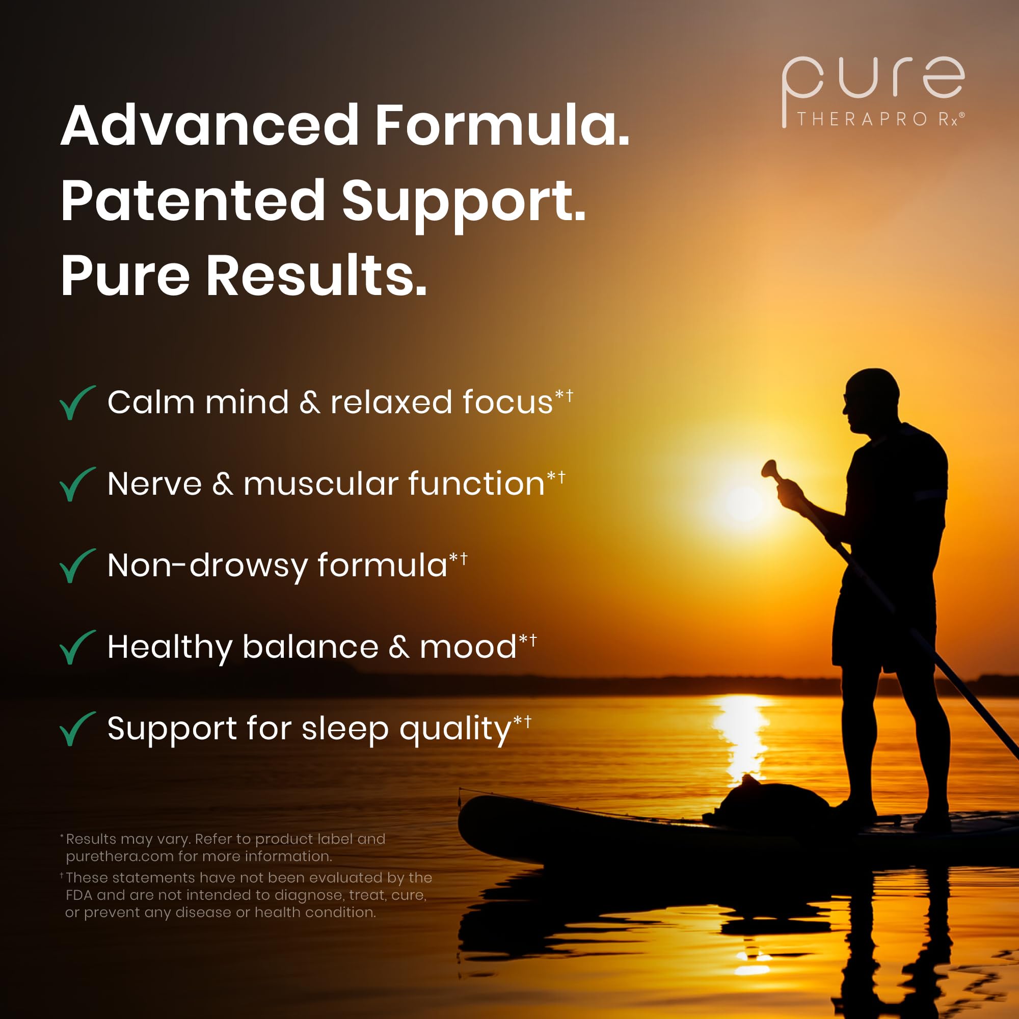 Pure Therapro Rx label ingredients panel showing transparency and purity benefit