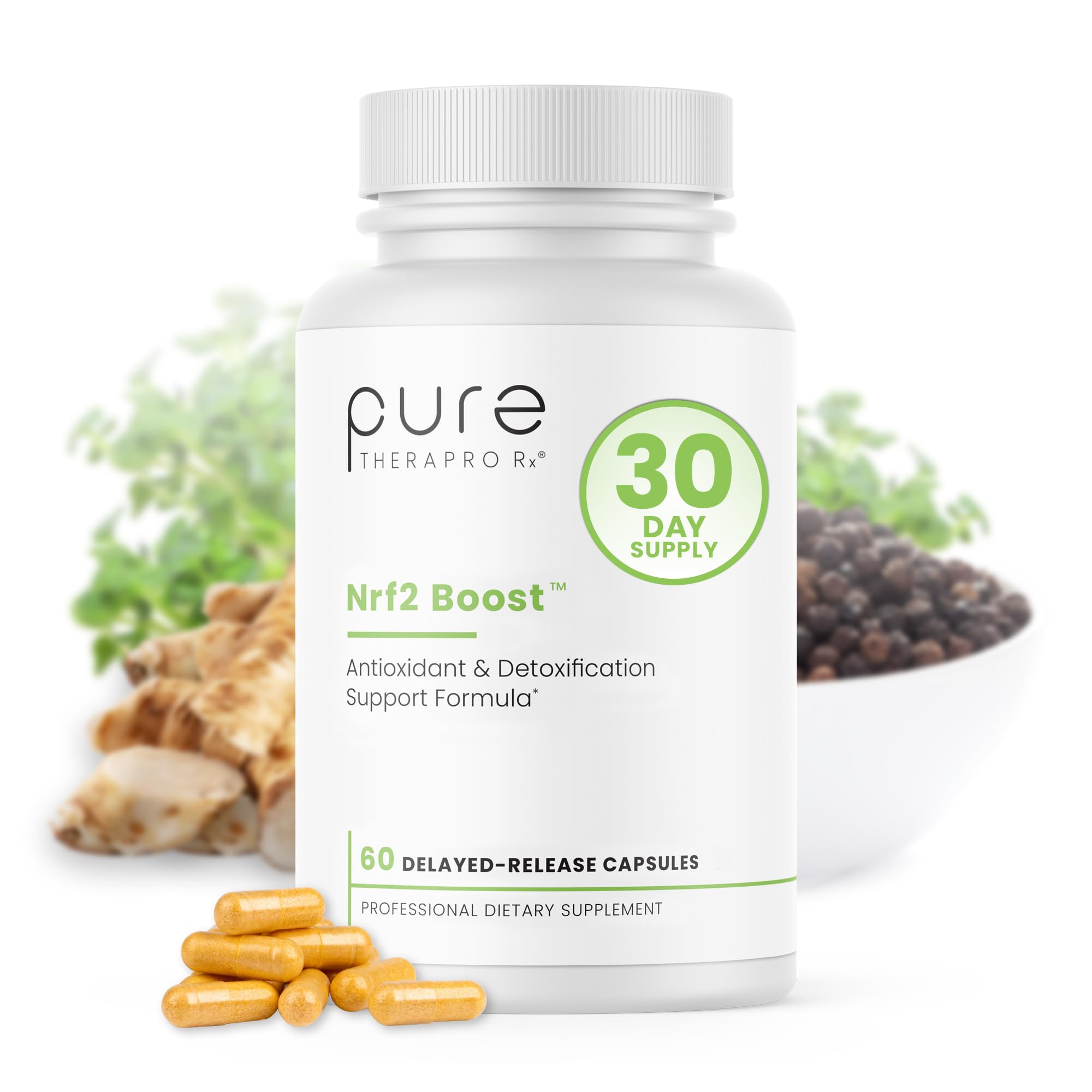 Pure TheraPro Rx Nrf2 Boost bottle – front view