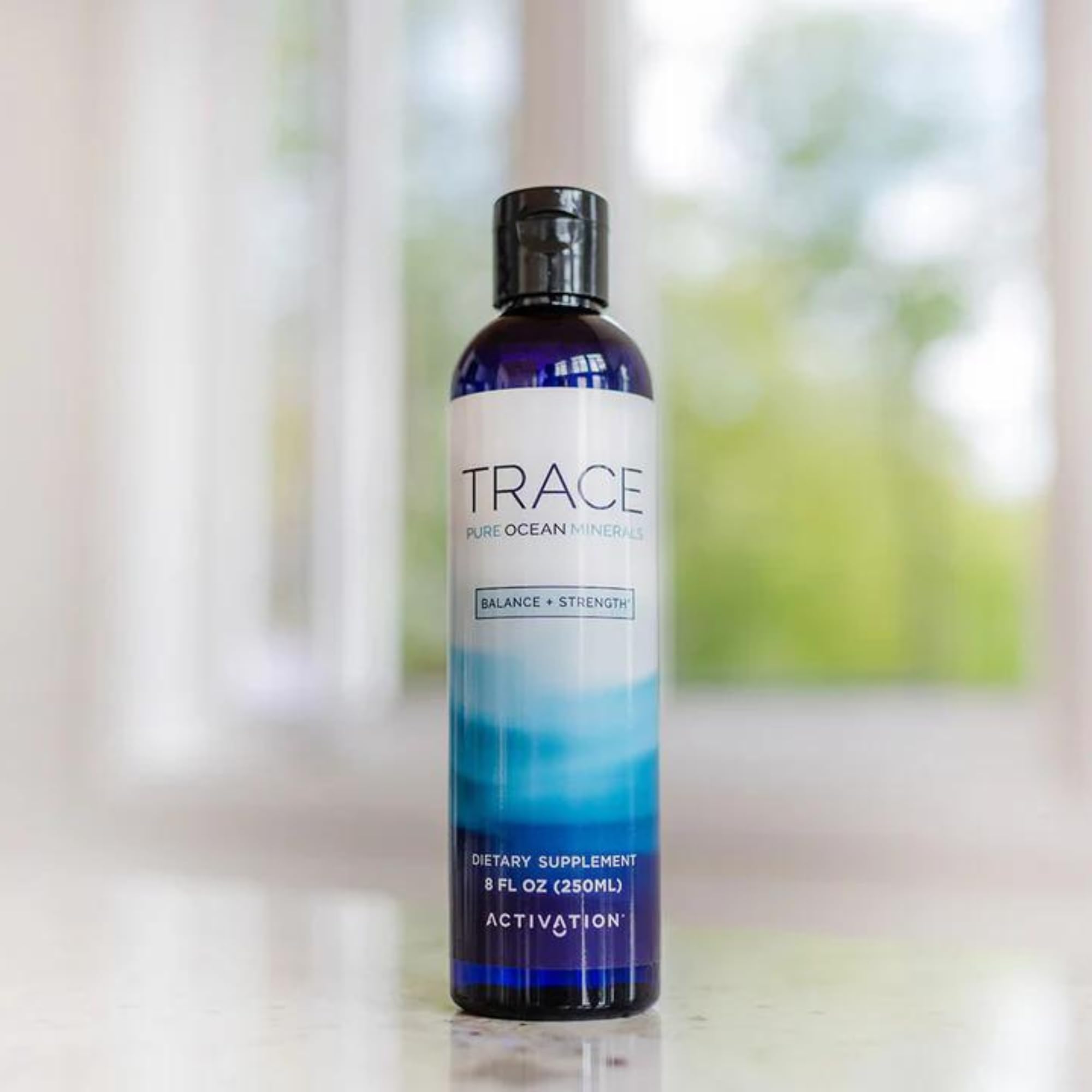 Pure Trace Ocean Minerals label highlighting 70+ minerals