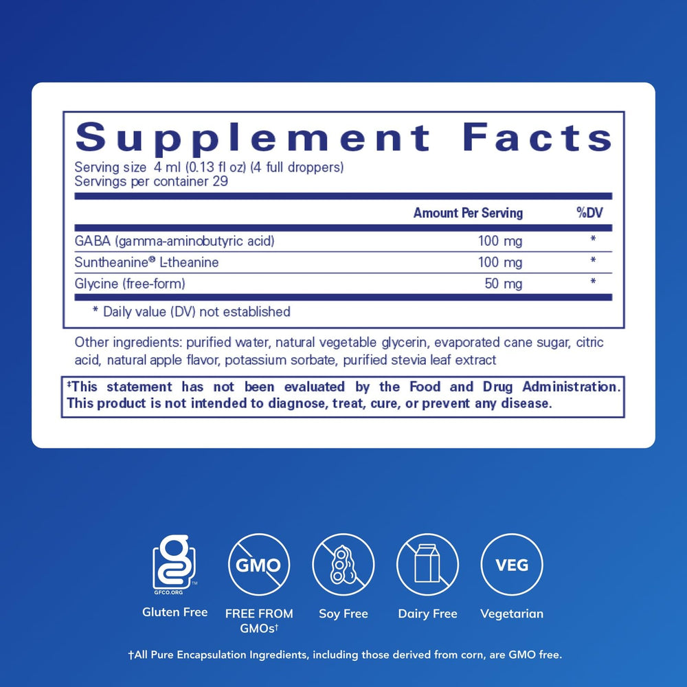 Pure Tranquility Liquid bottle side view