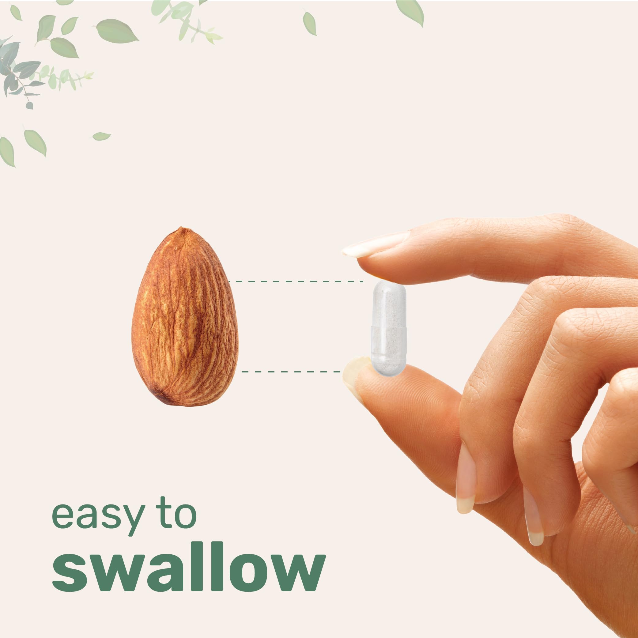 Veggie capsules pouring from bottle