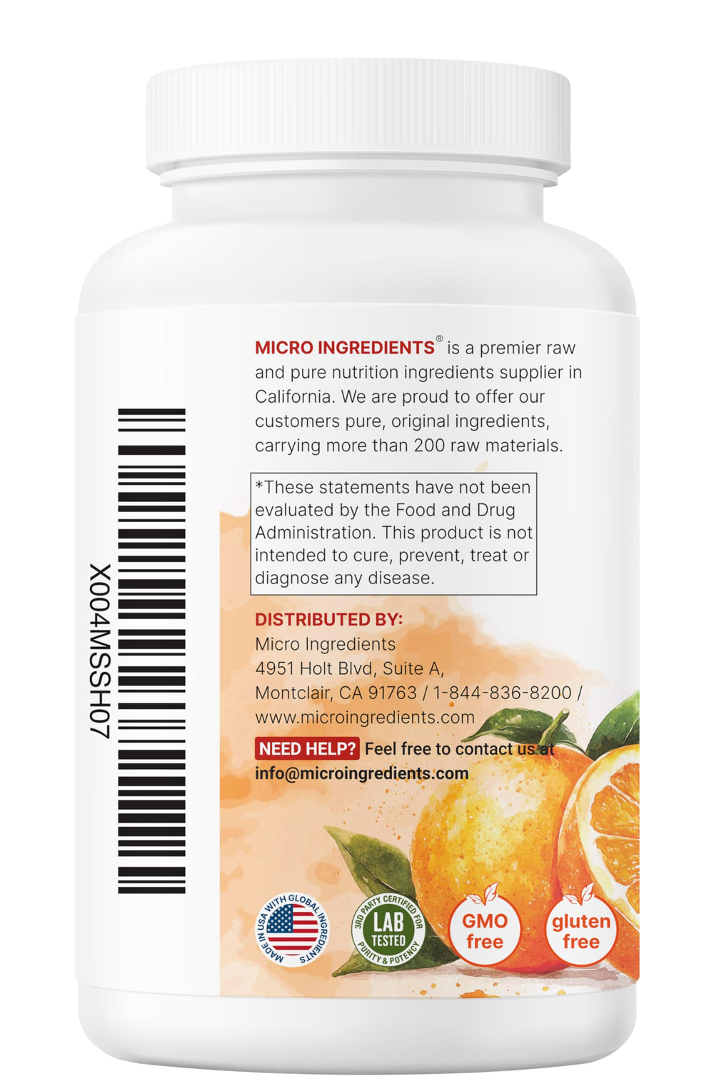 Third-party lab test seal and safety verification