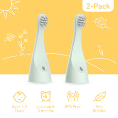 BPA-free materials used in PureBaby brush heads