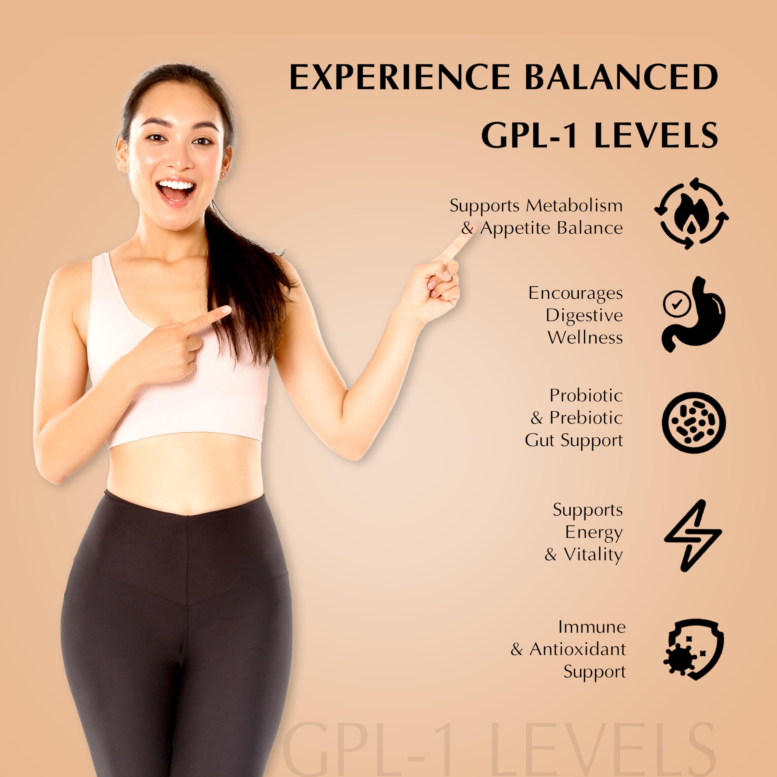 Pure Biome probiotic capsules closeup highlighting 1B CFU daily support.