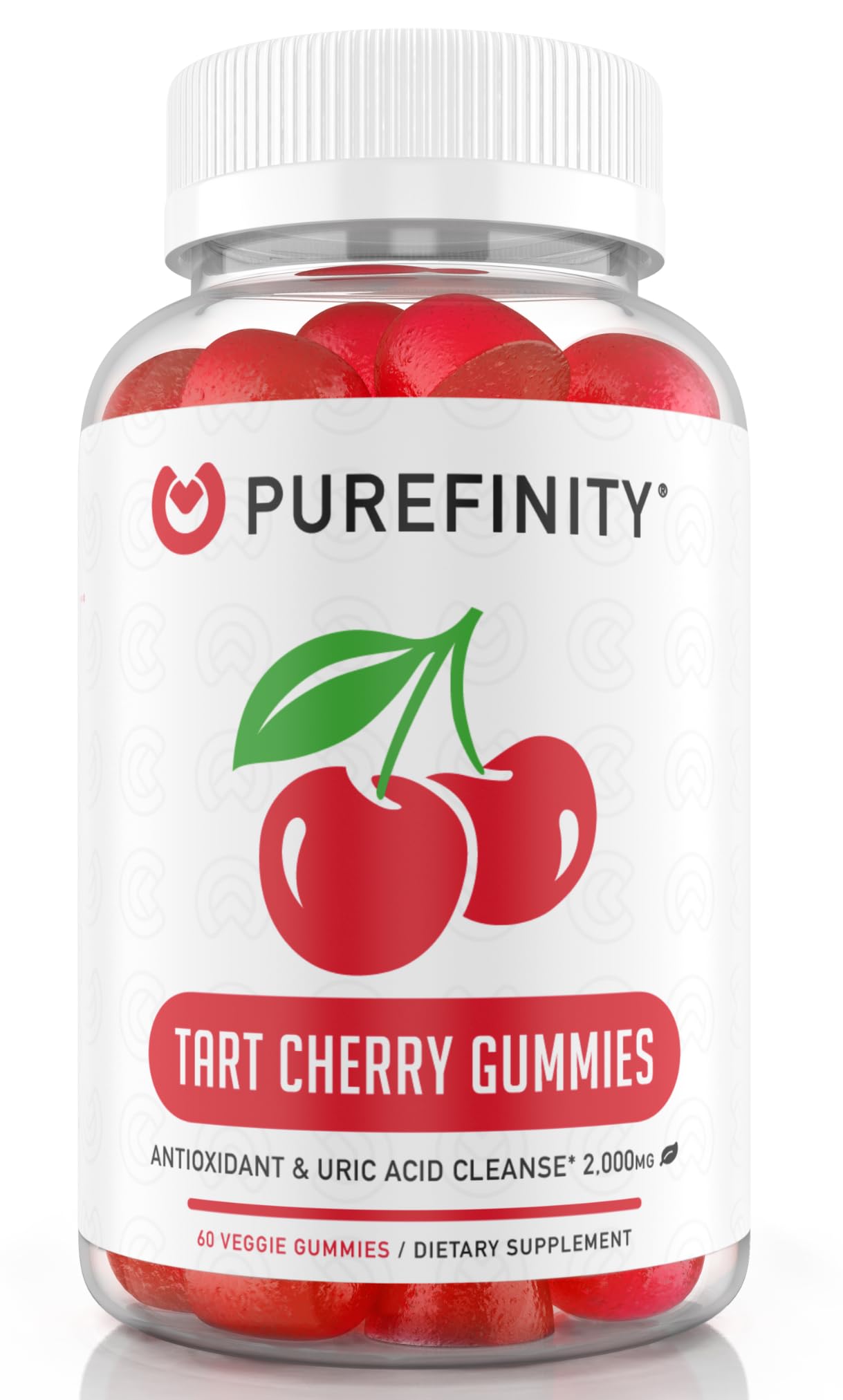 PUREFINITY Tart Cherry Gummies bottle front