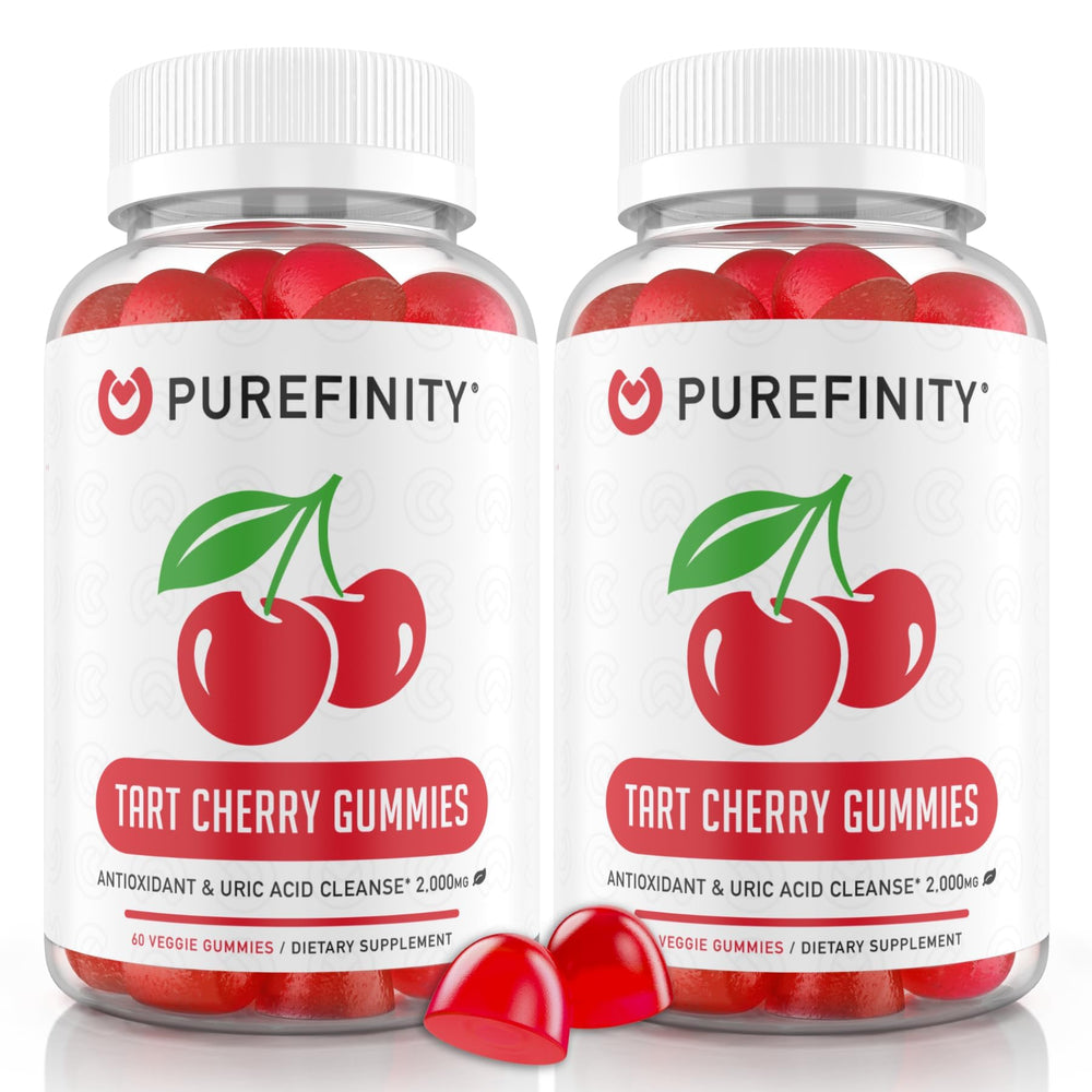 Packaging image for PUREFINITY Tart Cherry Gummies