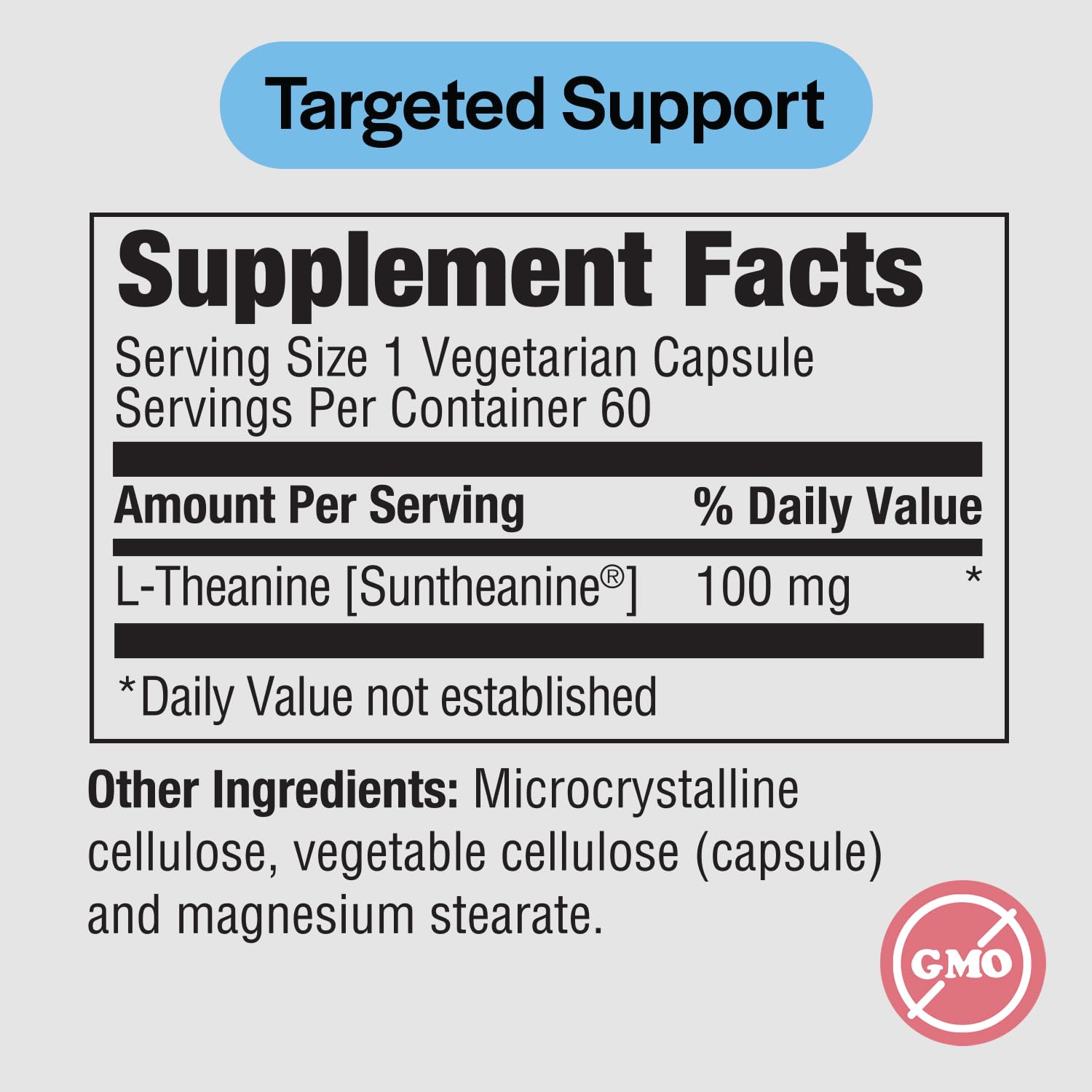 PureFormulas L-Theanine 100 mg capsules