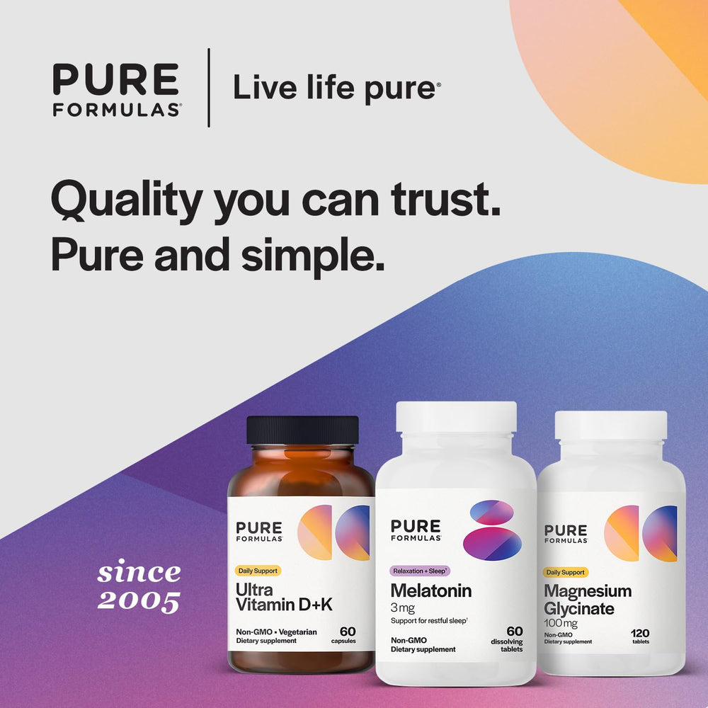 Made in USA PureFormulas branding