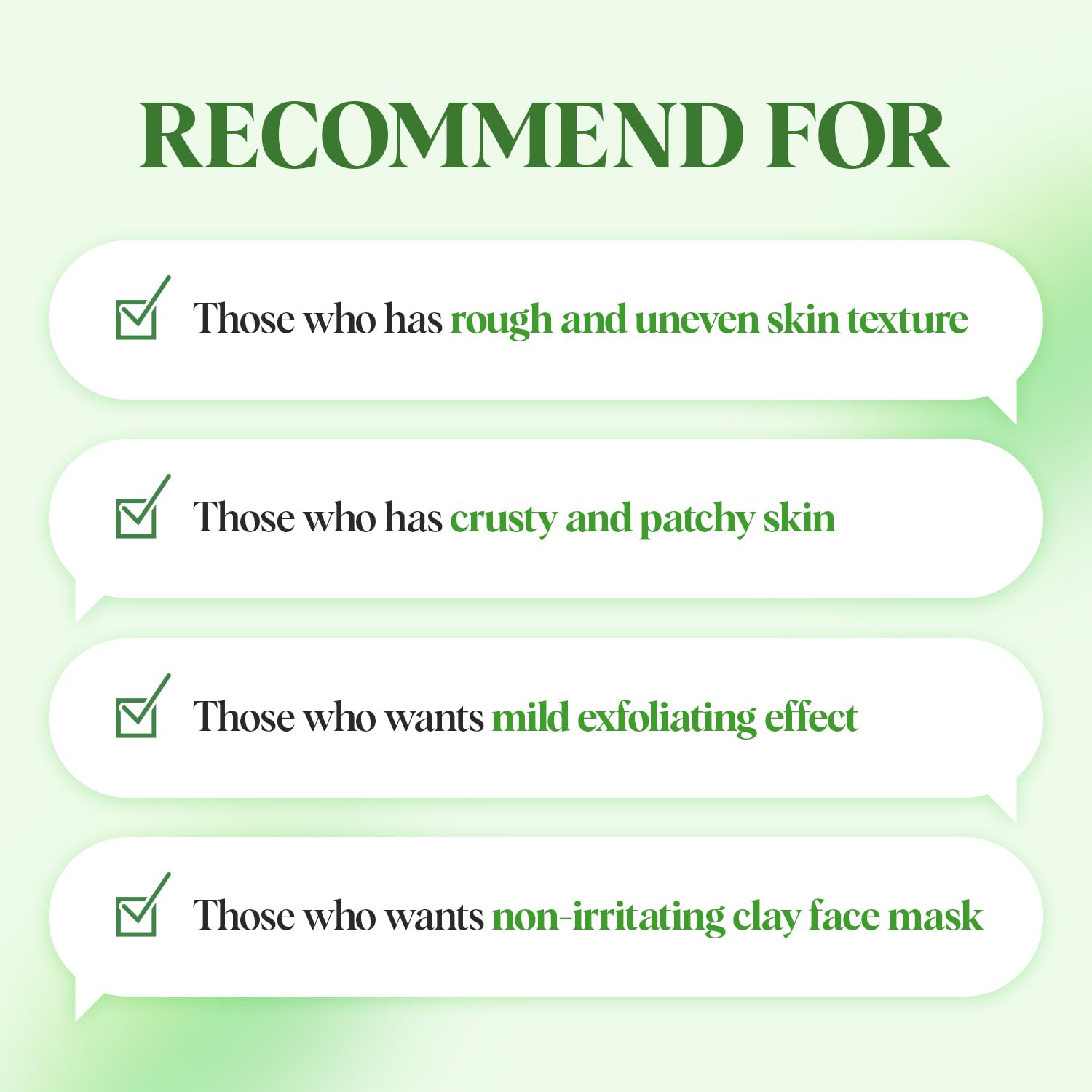 Back view showing ingredients and usage information on Pureheal's Centella 65 Green Tea Pack
