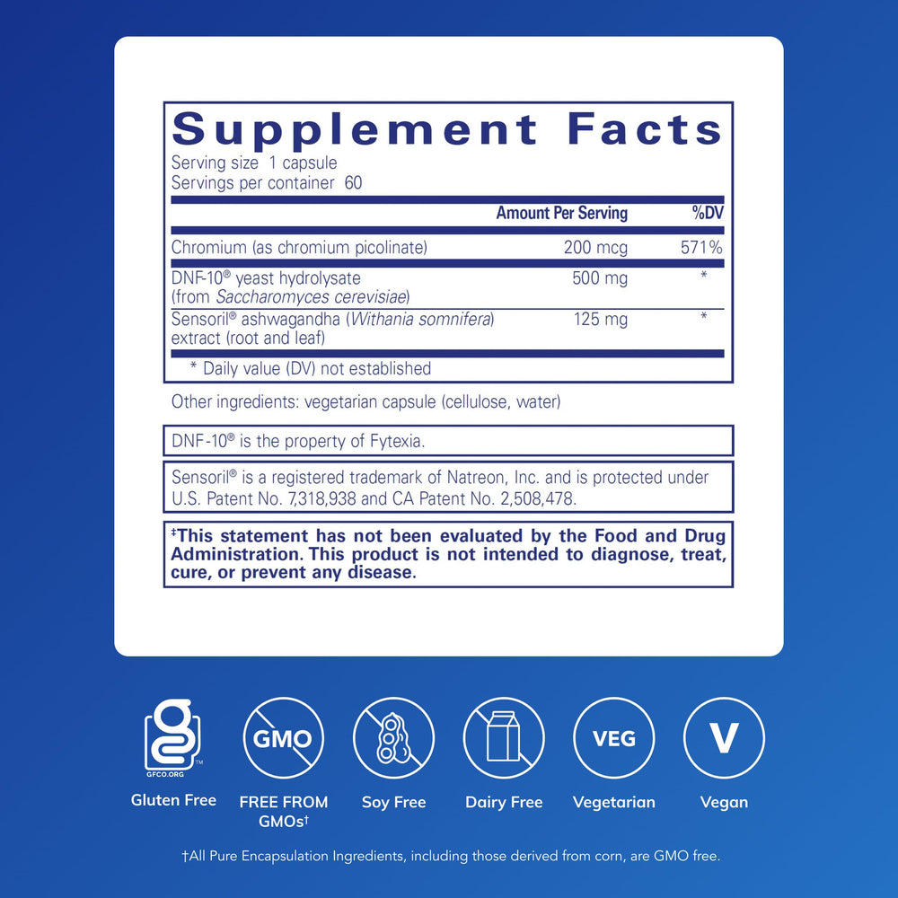 Close-up of PureLean Satiety 60 Capsules bottle