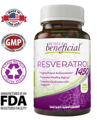 Supplement facts panel on bottle