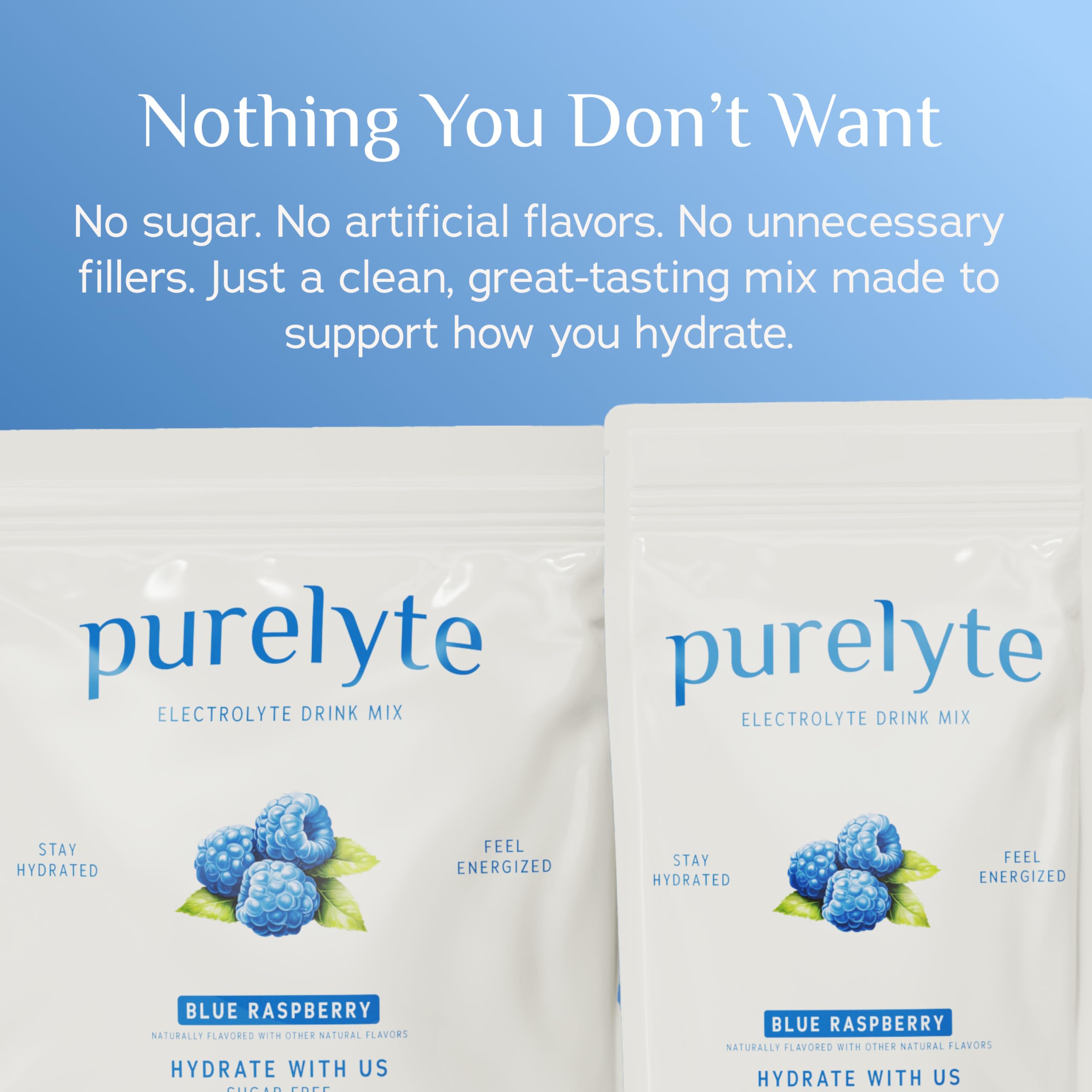 Purelyte 30-stick packet for bulk, travel-ready hydration