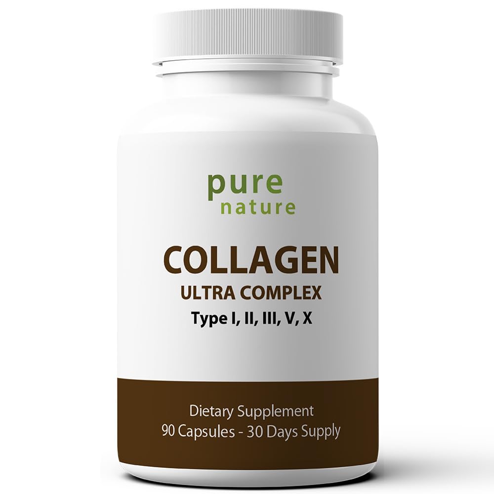 PureNature Collagen Ultra bottle with 90 capsules