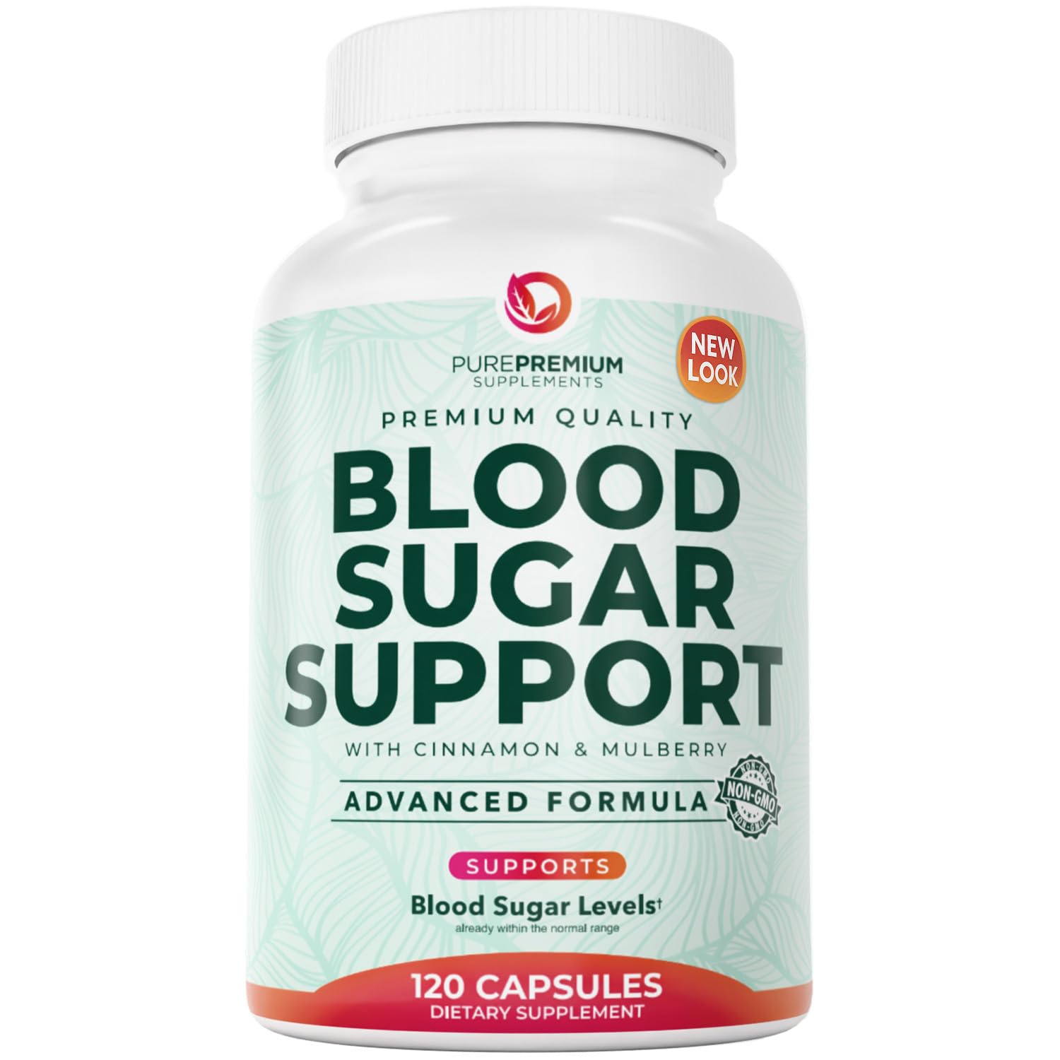 PurePremium blood sugar support supplement label