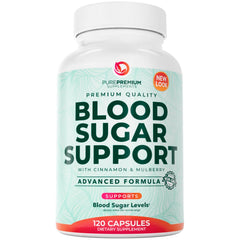PurePremium blood sugar support supplement label