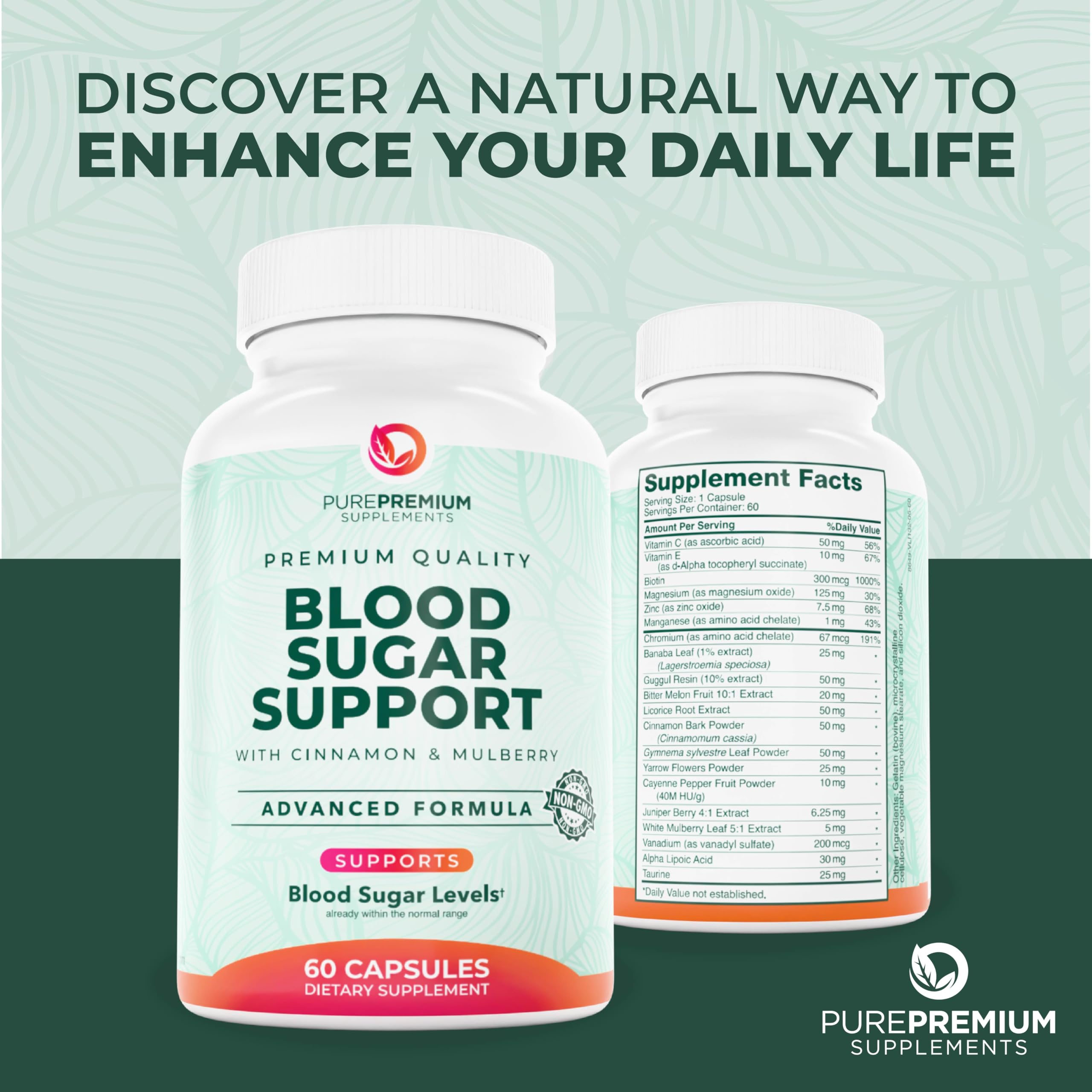 Close-up of PurePremium capsules