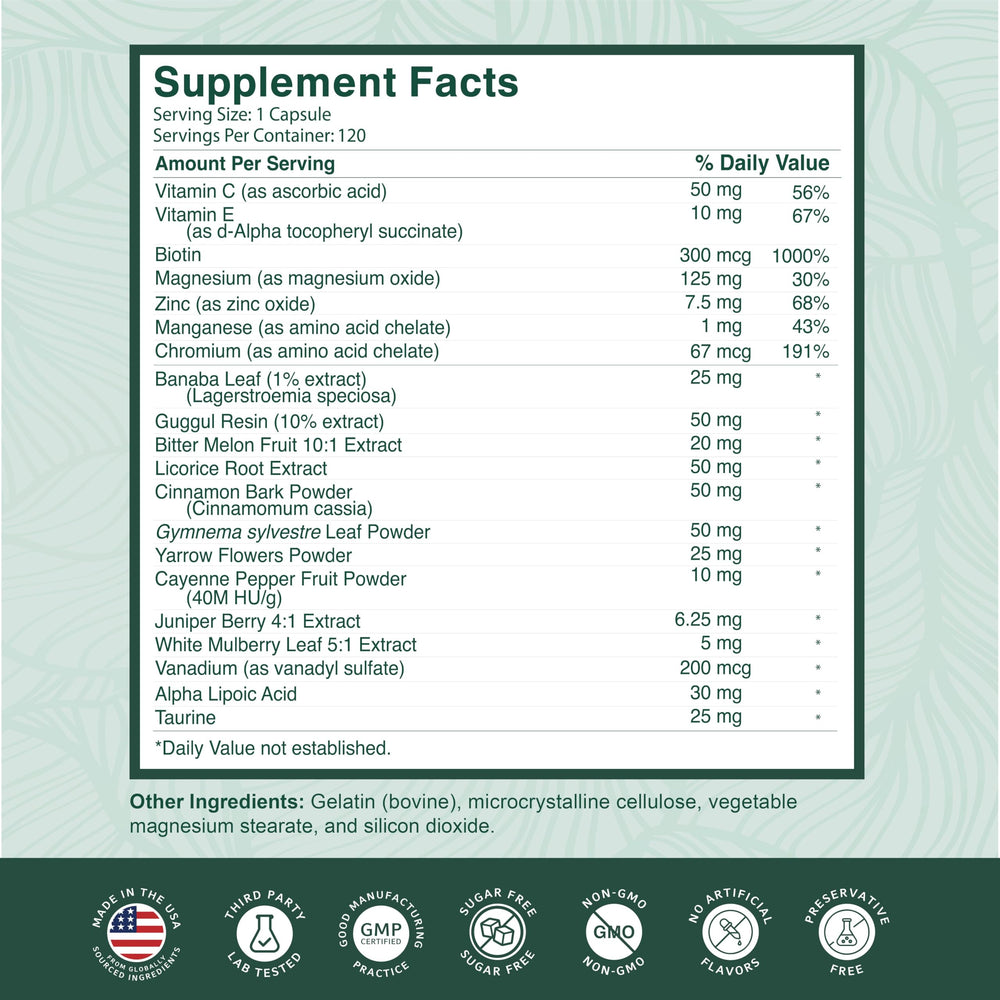 Cinnamon, bitter melon and chromium among key ingredients
