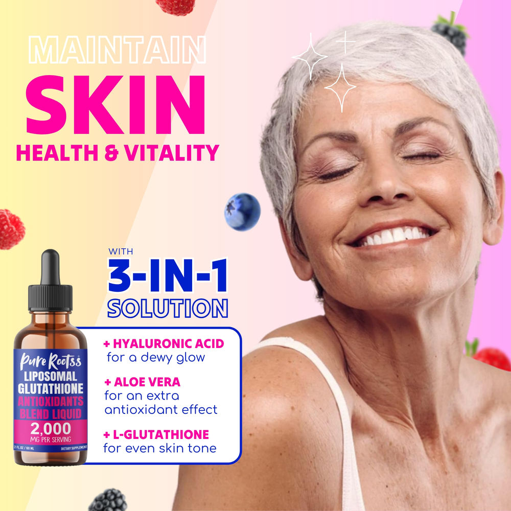 Sublingual dropper dispensing Glutathione liquid