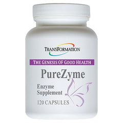 Purezyme High-Potency Protease Blend bottle showing 120 capsules