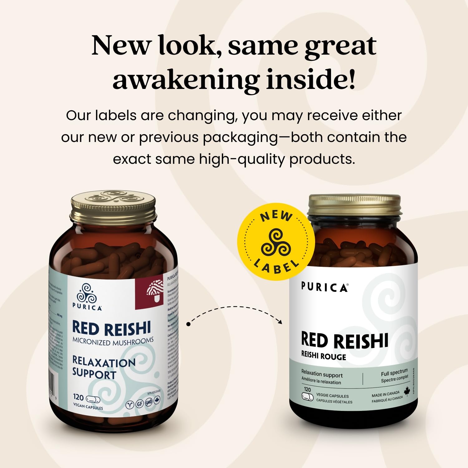 Back label showing ingredients